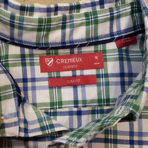 Cremieux Plaid Oxford Slim-Fit Button-Down Shirt